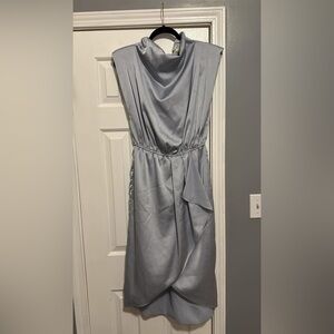 Elegant Gray Women's Dress